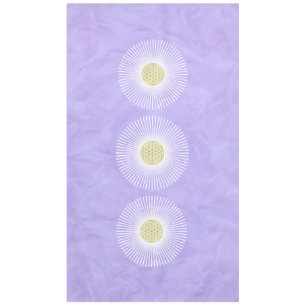 Flower Of Life / Blume des Lebens - white rays Tablecloth