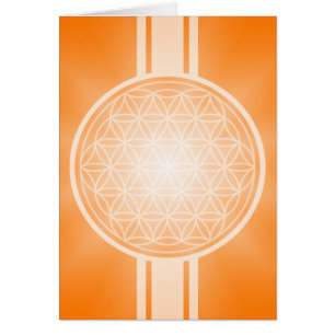 Flower of Life / Blume des Lebens - white transpa.