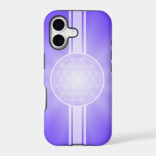 Flower of Life / Blume des Lebens - white transpa.