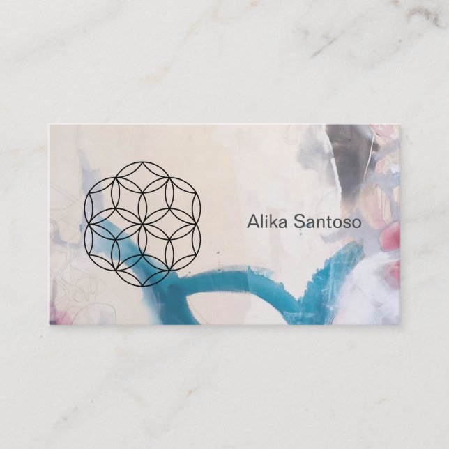 Flower of Life Business Card (Front)