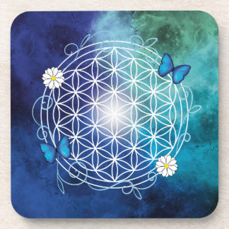 flower of life butterfly coaster