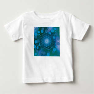 flower of life, chakra,zen,sacred geometric, baby T-Shirt