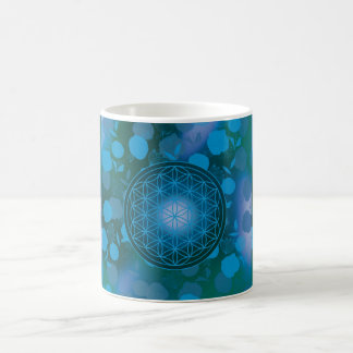 flower of life, chakra,zen,sacred geometric, coffee mug