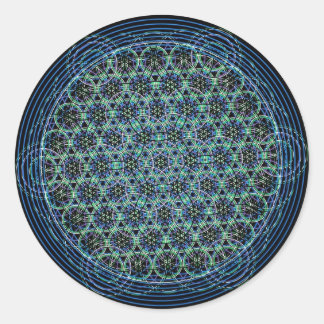 Flower of Life Classic Round Sticker