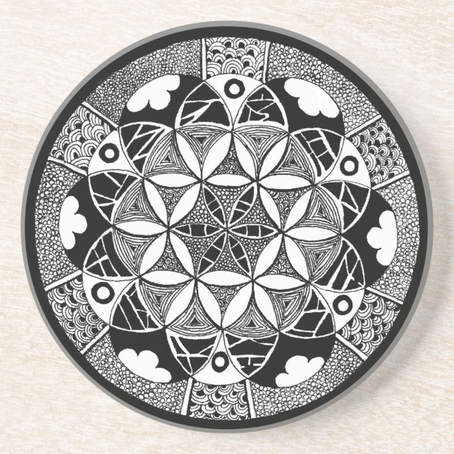 Flower of Life Coaster (Front)