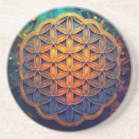 Flower of Life Coaster