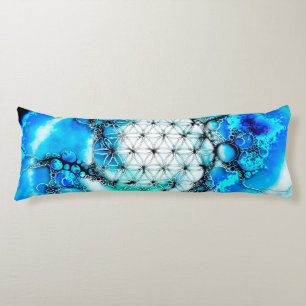 Flower Of Life - Colorfully Ways 2 Body Cushion