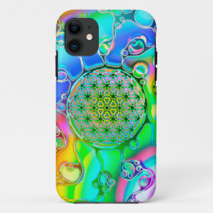 Flower Of Life - Colourfully Ways 1 iPhone 11 Case