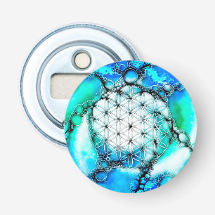 Flower Of Life - Colourfully Ways 2 Bottle Opener