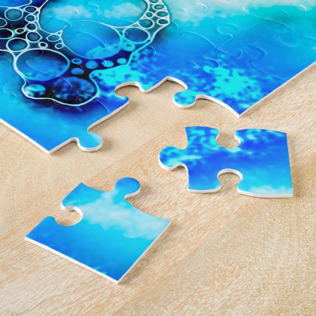 Flower Of Life - Colourfully Ways 2 Jigsaw Puzzle (Side)