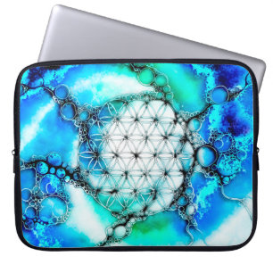 Flower Of Life - Colourfully Ways 2 Laptop Sleeve
