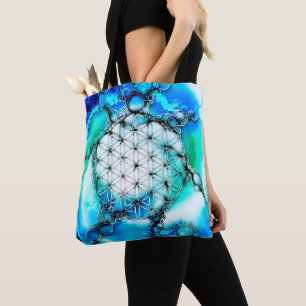 Flower Of Life - Colourfully Ways 2 Tote Bag