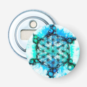 Flower Of Life - Colourfully Ways 3 Bottle Opener