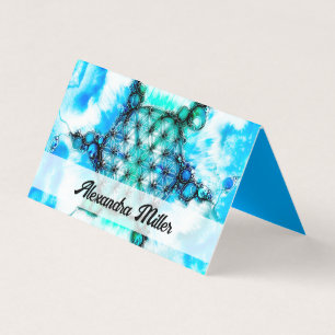 Flower Of Life - Colourfully Ways 3 Business Card