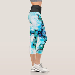 Flower Of Life - Colourfully Ways 3 Capri Leggings