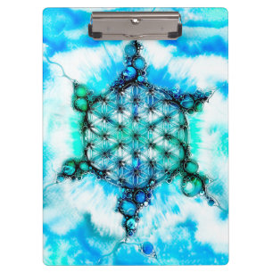 Flower Of Life - Colourfully Ways 3 Clipboard