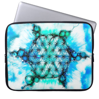 Flower Of Life - Colourfully Ways 3 Laptop Sleeve
