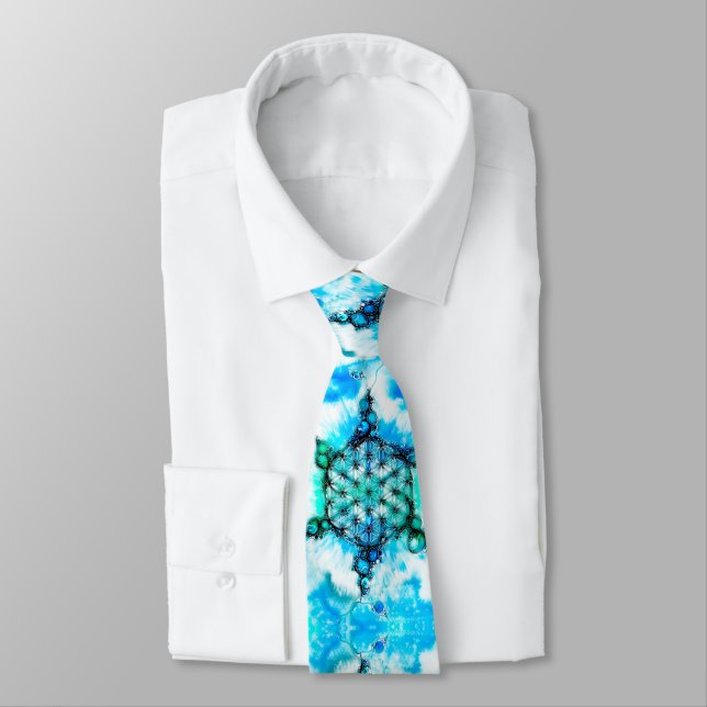 Flower Of Life - Colourfully Ways 3 Tie (Tied)
