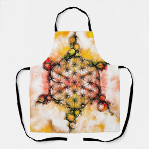 Flower Of Life - Colourfully Ways 4 Apron