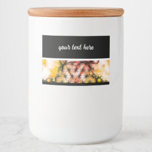 Flower Of Life - Colourfully Ways 4 Food Label