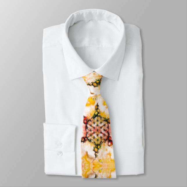 Flower Of Life - Colourfully Ways 4 Tie (Tied)