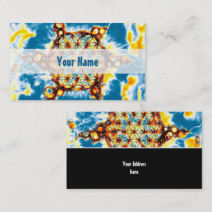 Flower Of Life - Colourfully Ways 5 Business Card