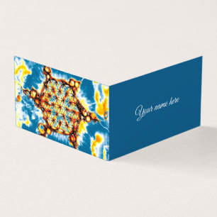 Flower Of Life - Colourfully Ways 5 Business Card