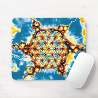 Flower Of Life - Colourfully Ways 5 Mouse Pad