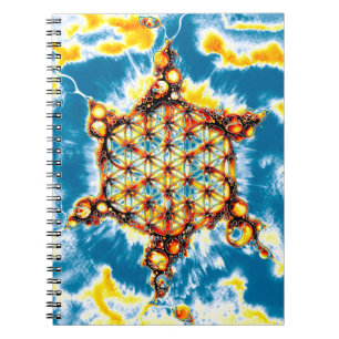 Flower Of Life - Colourfully Ways 5 Notebook
