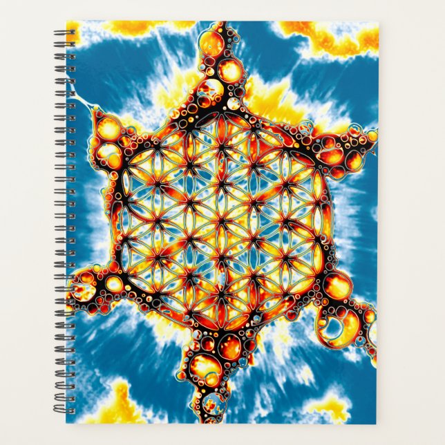 Flower Of Life - Colourfully Ways 5 Planner (Front)