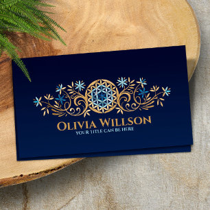 Flower of life - Flourish Ornament  Business Card