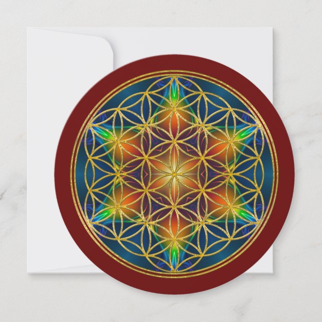 FLOWER OF LIFE - Fractal Blossom 1 (Front)