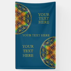 FLOWER OF LIFE - Fractal Blossom 1 Banner