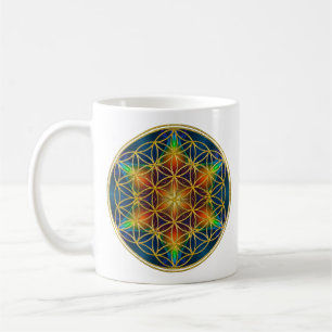 FLOWER OF LIFE - Fractal Blossom 1 Coffee Mug