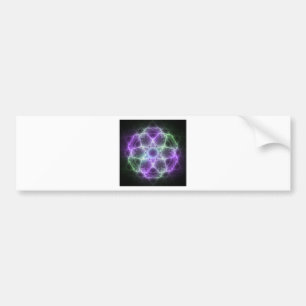 Flower of Life Fractal - Sacred Geometry Bumper Sticker