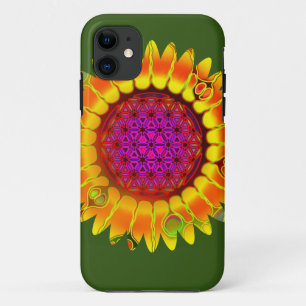 Flower Of Life - Geometric Blossom 4 iPhone 11 Case