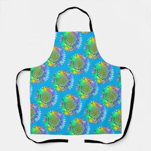 Flower Of Life - Geometric Blossom 5 Apron