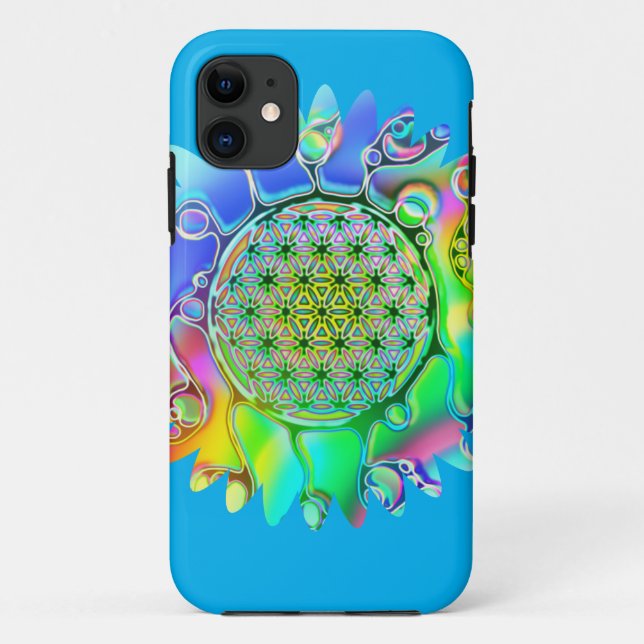 Flower Of Life - Geometric Blossom 5 Case-Mate iPhone Case (Back)