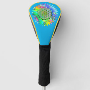 Flower Of Life - Geometric Blossom 5 Golf Head Cover
