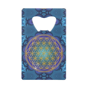 Flower Of Life - gold - fractal 1