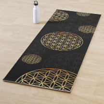 Flower of life gold