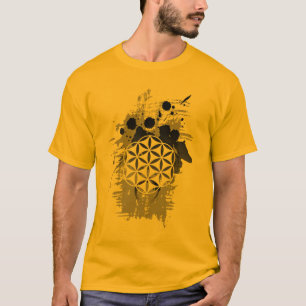 Flower of Life Grunge T-Shirt