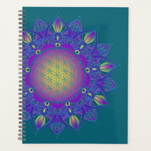 Flower Of Life - Indian Mandala 3 Planner