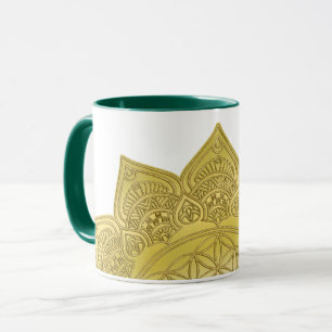 Flower Of Life - Indian Mandala 4 Mug
