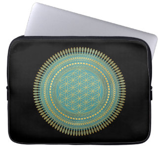 Flower Of Life - Indigenous Mandala 1 Laptop Sleeve