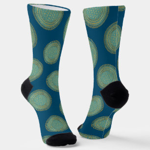Flower Of Life - Indigenous Mandala 1 Socks