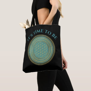 Flower Of Life - Indigenous Mandala 1 Tote Bag