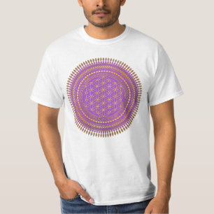 Flower Of Life - Indigenous Mandala 4 T-Shirt