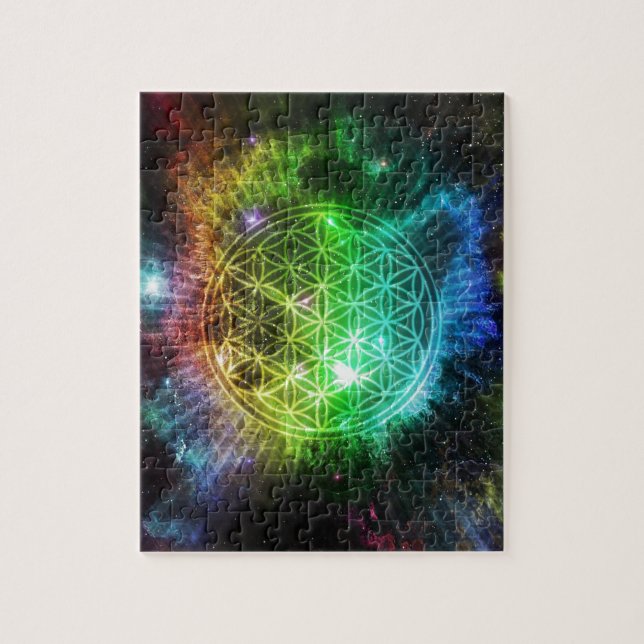 Flower of Life Jigsaw Puzzle (Vertical)