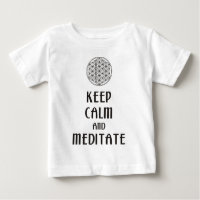 Flower of Life - KEEP CALM and MEDITATE